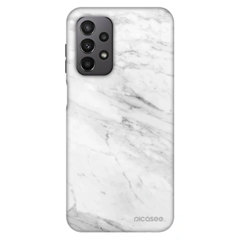 Szilikon tok erre a típusra Samsung Galaxy A23 A236B 5G - White marble