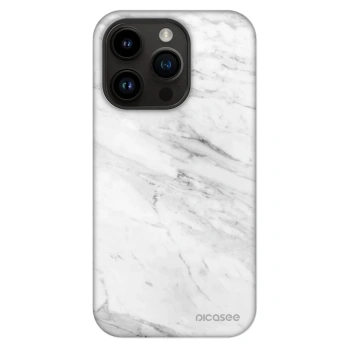 Szilikon tok erre a típusra Apple iPhone 14 Pro - White marble