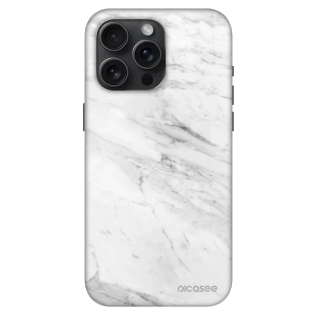 Szilikon tok erre a típusra Apple iPhone 15 Pro Max - White marble