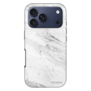 Szilikon tok erre a típusra Apple iPhone 17 Pro - White marble