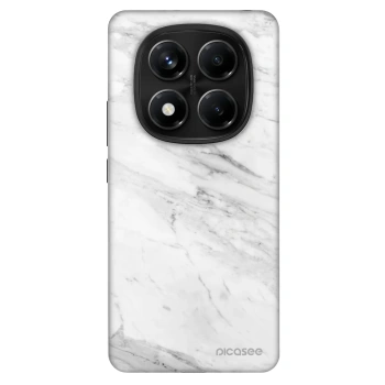 Szilikon tok erre a típusra Xiaomi Redmi Note 14 Pro 4G - White marble