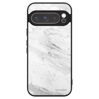 Szilikon tok erre a típusra Google Pixel 9 Pro XL - White marble