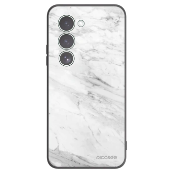 Picasee fekete szilikon tok az alábbi mobiltelefonokra Xiaomi Redmi 15 5G - White marble