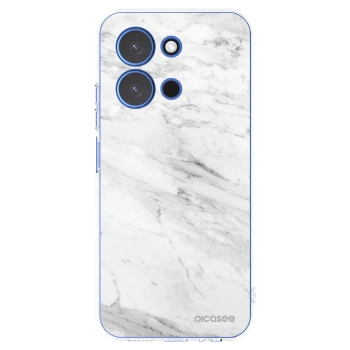 Picasee átlátszó szilikon tok az alábbi mobiltelefonokra Xiaomi Redmi 15C 4G - White marble