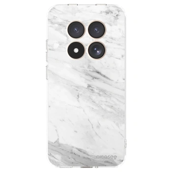 Picasee átlátszó szilikon tok az alábbi mobiltelefonokra Xiaomi Redmi Note 15 Pro 4G - White marble