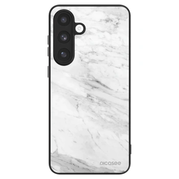 Szilikon tok erre a típusra Samsung Galaxy S25 FE 5G - White marble