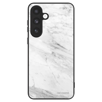 Picasee ULTIMATE CASE PowerShare Samsung Galaxy S25 FE 5G - készülékre - White marble