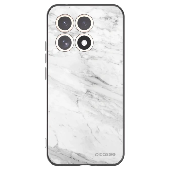 Picasee fekete szilikon tok az alábbi mobiltelefonokra Xiaomi 15T - White marble
