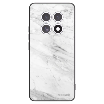 Picasee fekete szilikon tok az alábbi mobiltelefonokra Xiaomi Redmi Note 15 - White marble