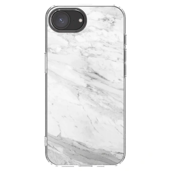 Picasee átlátszó szilikon tok az alábbi mobiltelefonokra Apple iPhone 17e - White marble