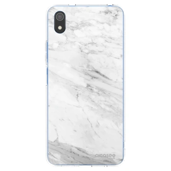 Picasee átlátszó szilikon tok az alábbi mobiltelefonokra Xiaomi Redmi 7A - White marble