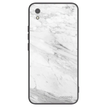 Picasee fekete szilikon tok az alábbi mobiltelefonokra Xiaomi Redmi 7A - White marble