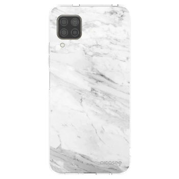Picasee átlátszó szilikon tok az alábbi mobiltelefonokra Huawei P40 Lite - White marble