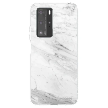 Tok az alábbi mobiltelefonokra Huawei P40 Pro - White marble