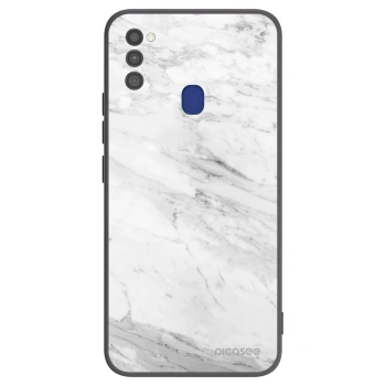 Tok az alábbi mobiltelefonokra Samsung Galaxy M21 M215F - White marble
