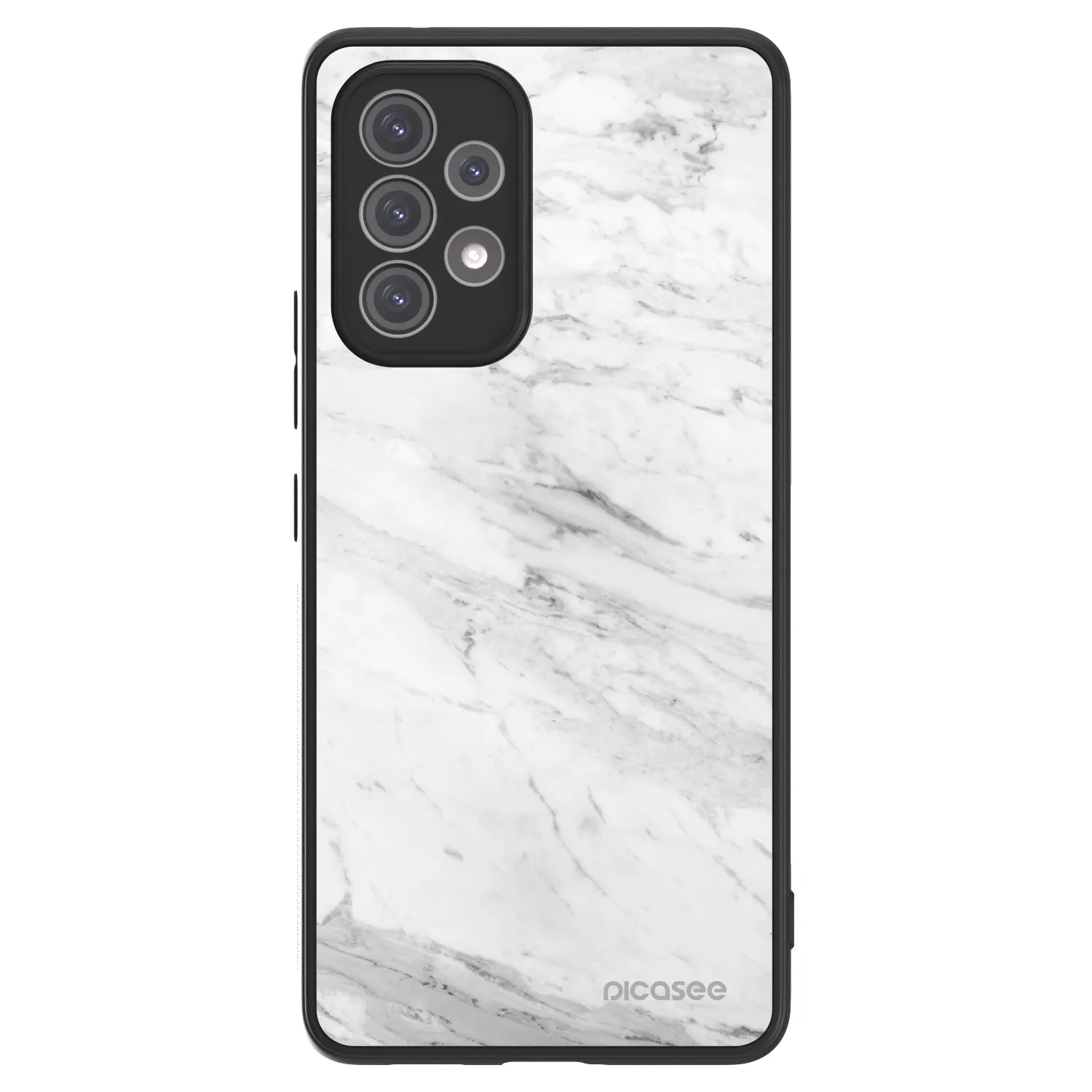 Picasee ULTIMATE CASE Samsung Galaxy A52 5G A525F - készülékre - White marble