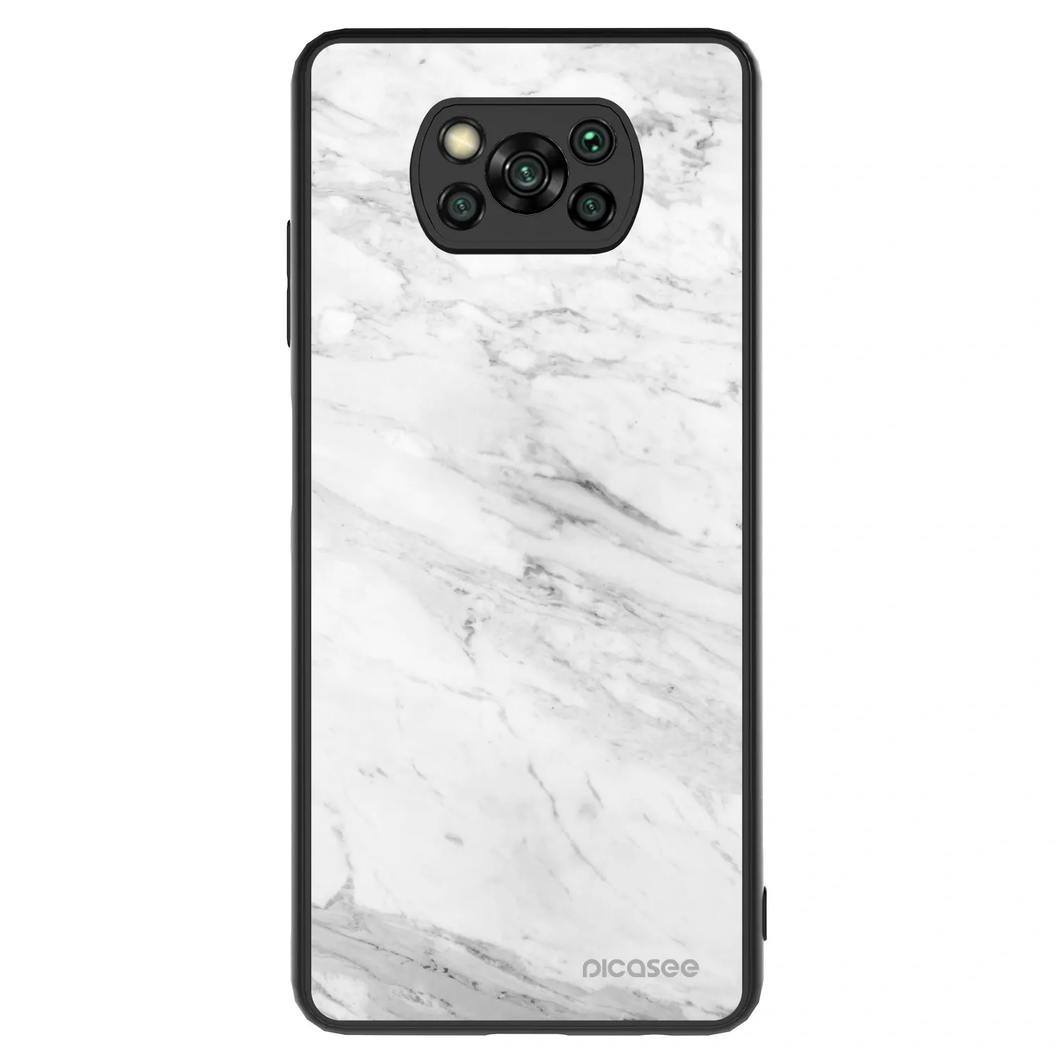 Picasee ULTIMATE CASE Xiaomi Poco X3 - készülékre - White marble