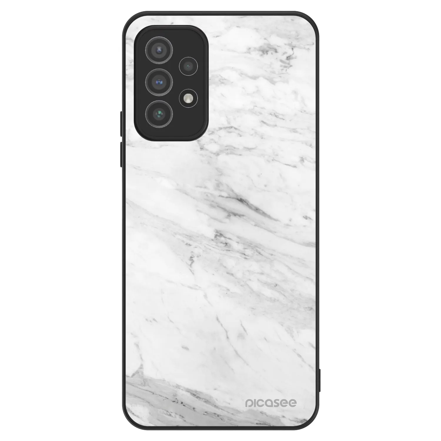 Picasee ULTIMATE CASE Samsung Galaxy A72 A725F - készülékre - White marble