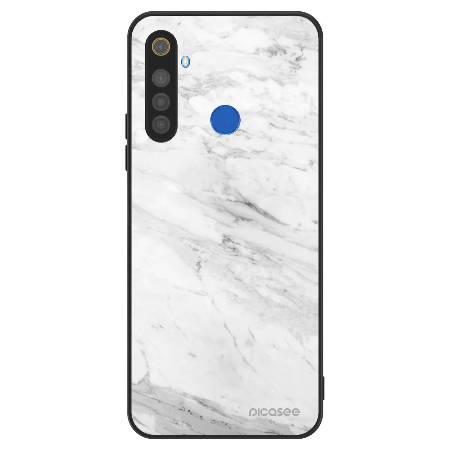 Picasee ULTIMATE CASE Realme 5 - készülékre - White marble