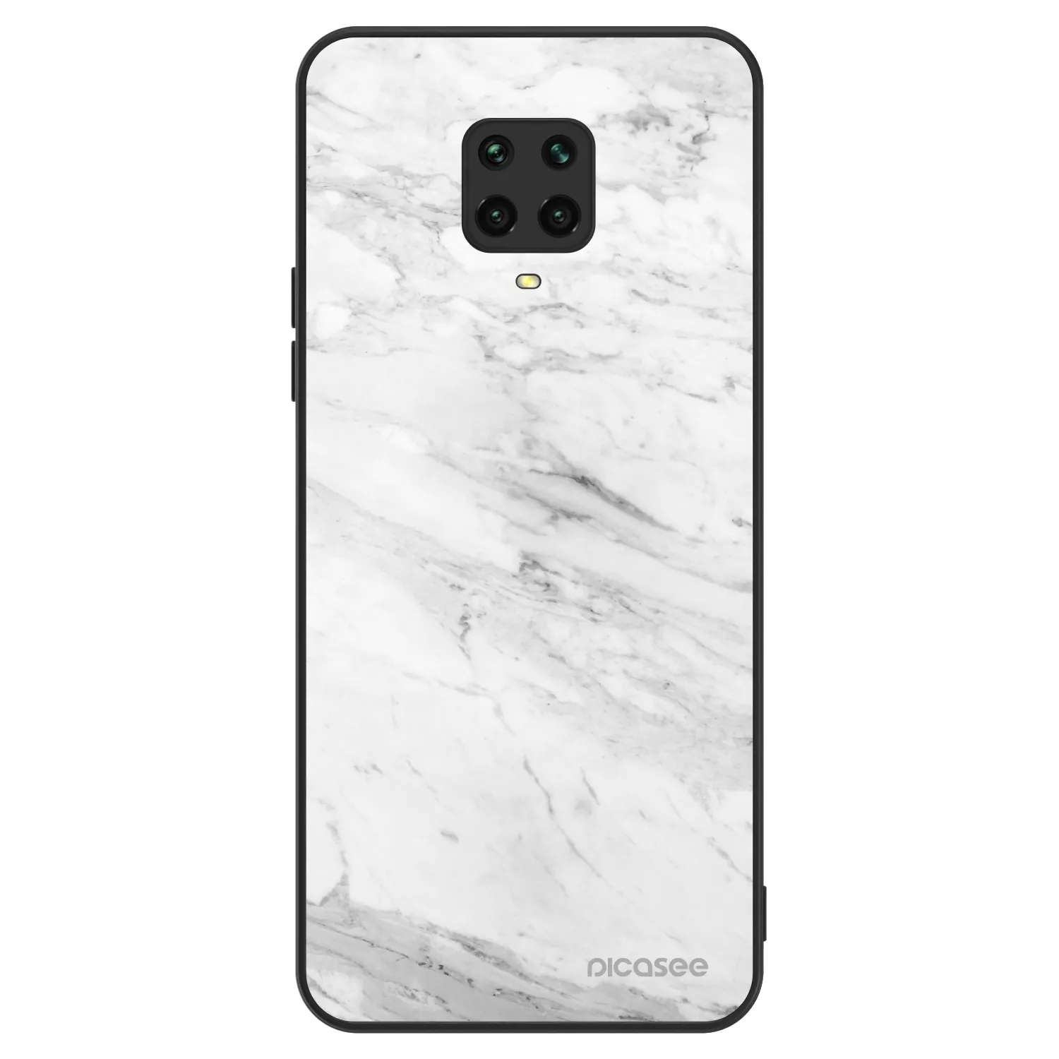 Picasee ULTIMATE CASE Xiaomi Redmi Note 9S - készülékre - White marble