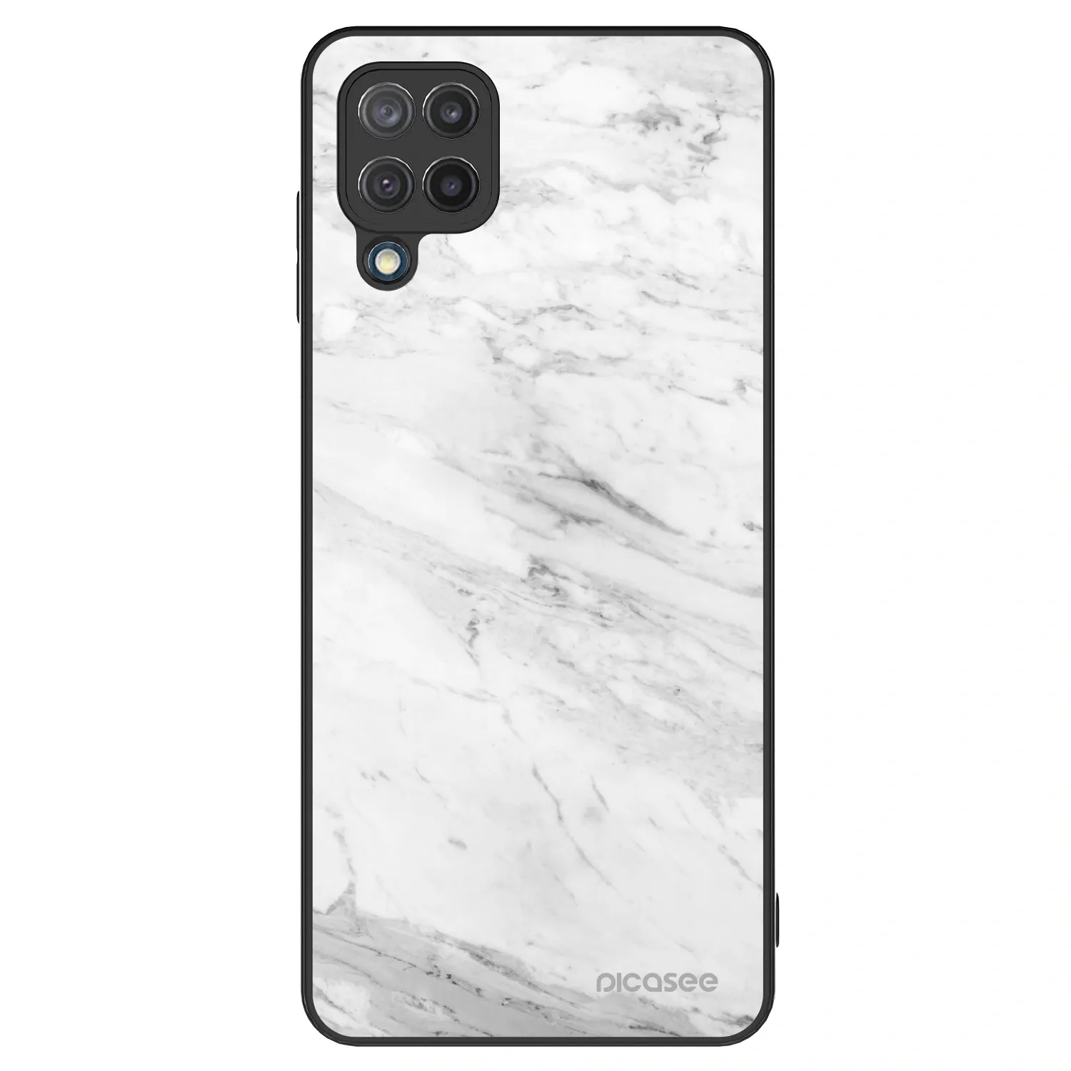 Picasee ULTIMATE CASE Samsung Galaxy M12 M127F - készülékre - White marble