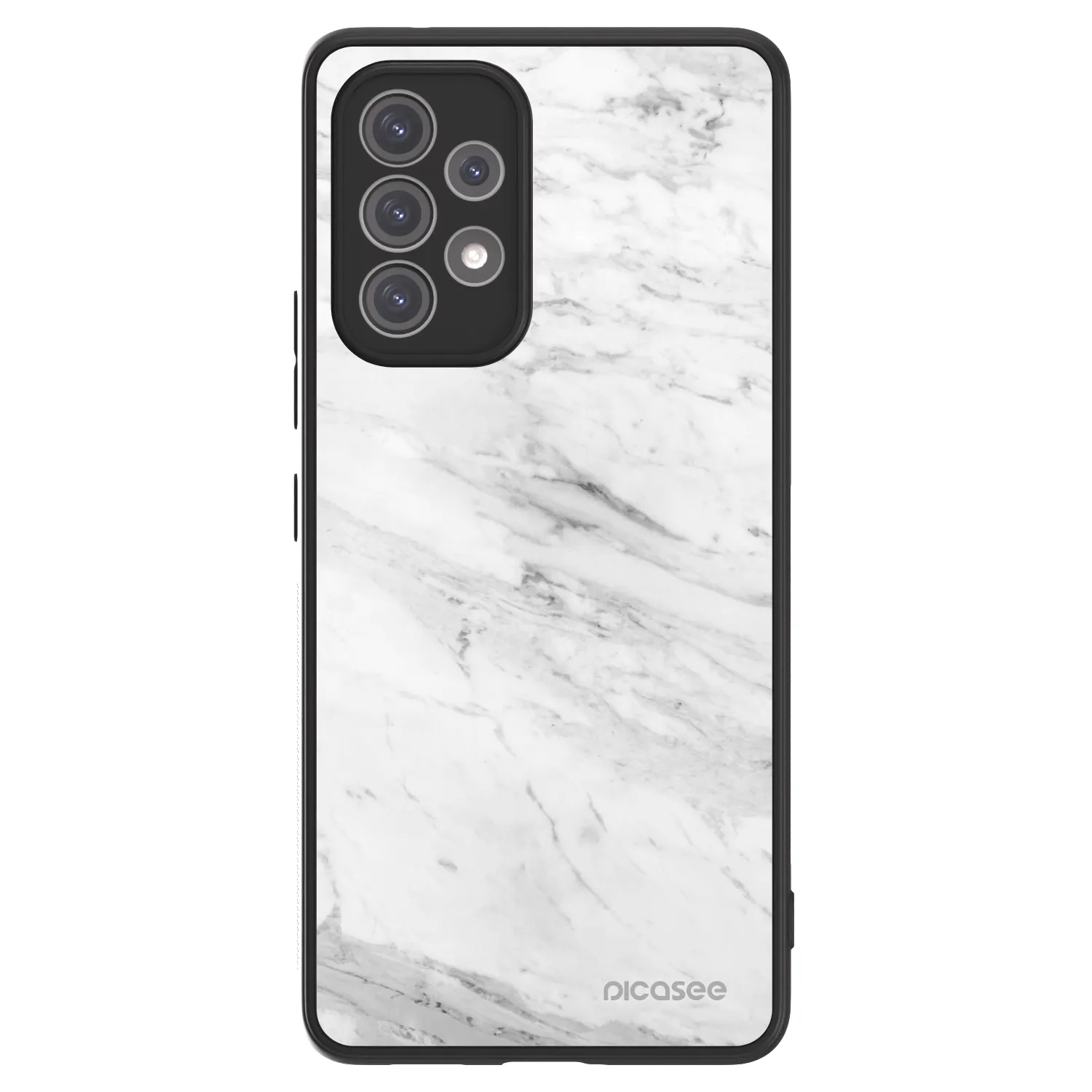 Picasee ULTIMATE CASE Samsung Galaxy A52s 5G A528B - készülékre - White marble