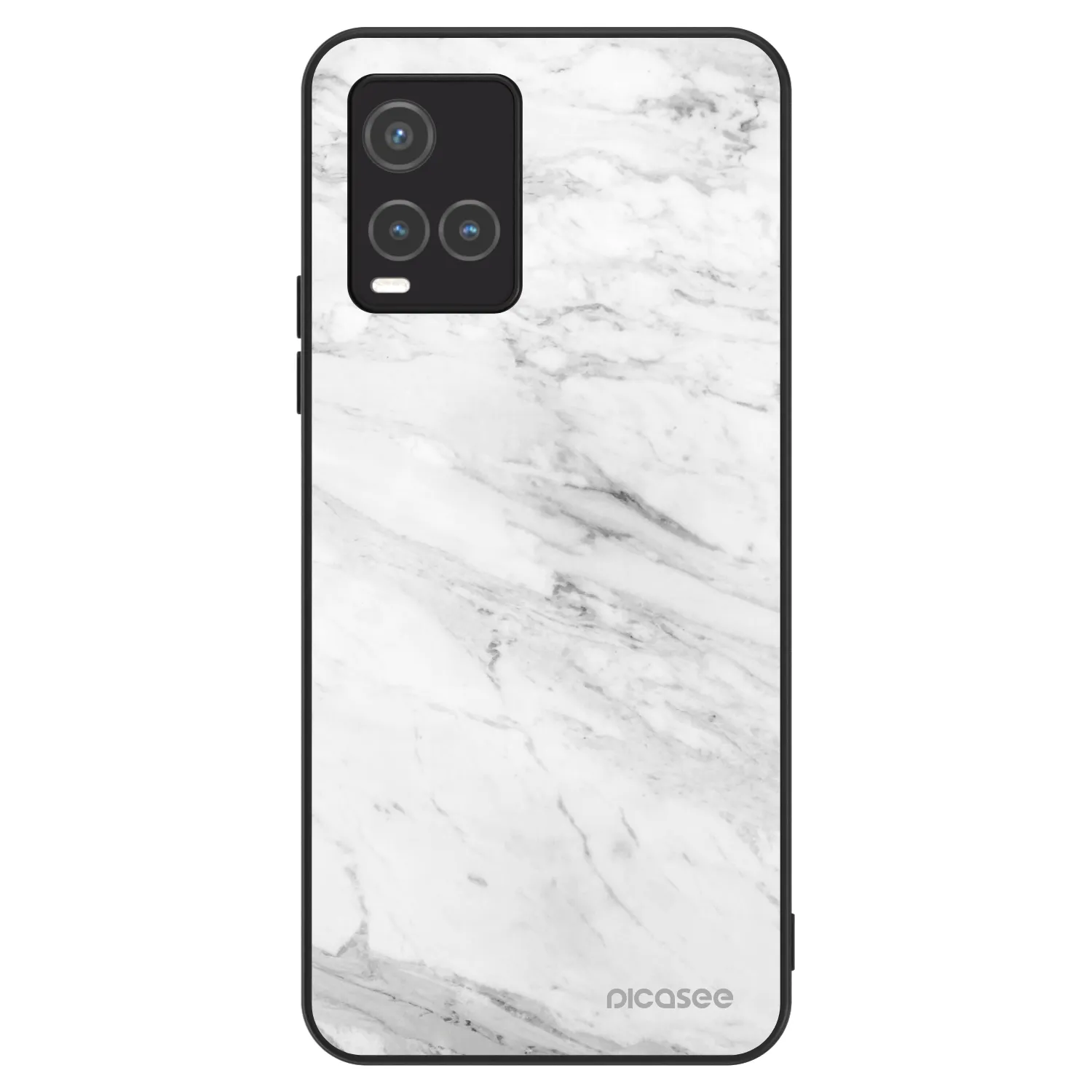 Picasee ULTIMATE CASE Vivo Y33s - készülékre - White marble