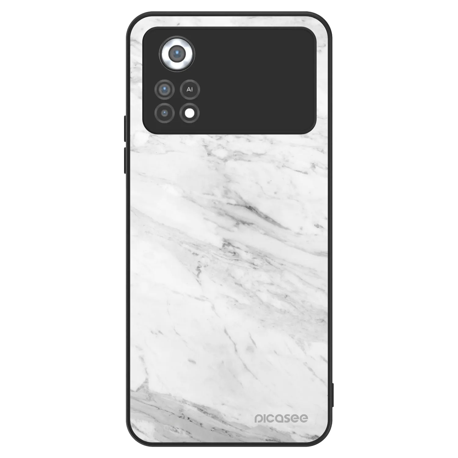Picasee ULTIMATE CASE Xiaomi Poco X4 Pro 5G - készülékre - White marble