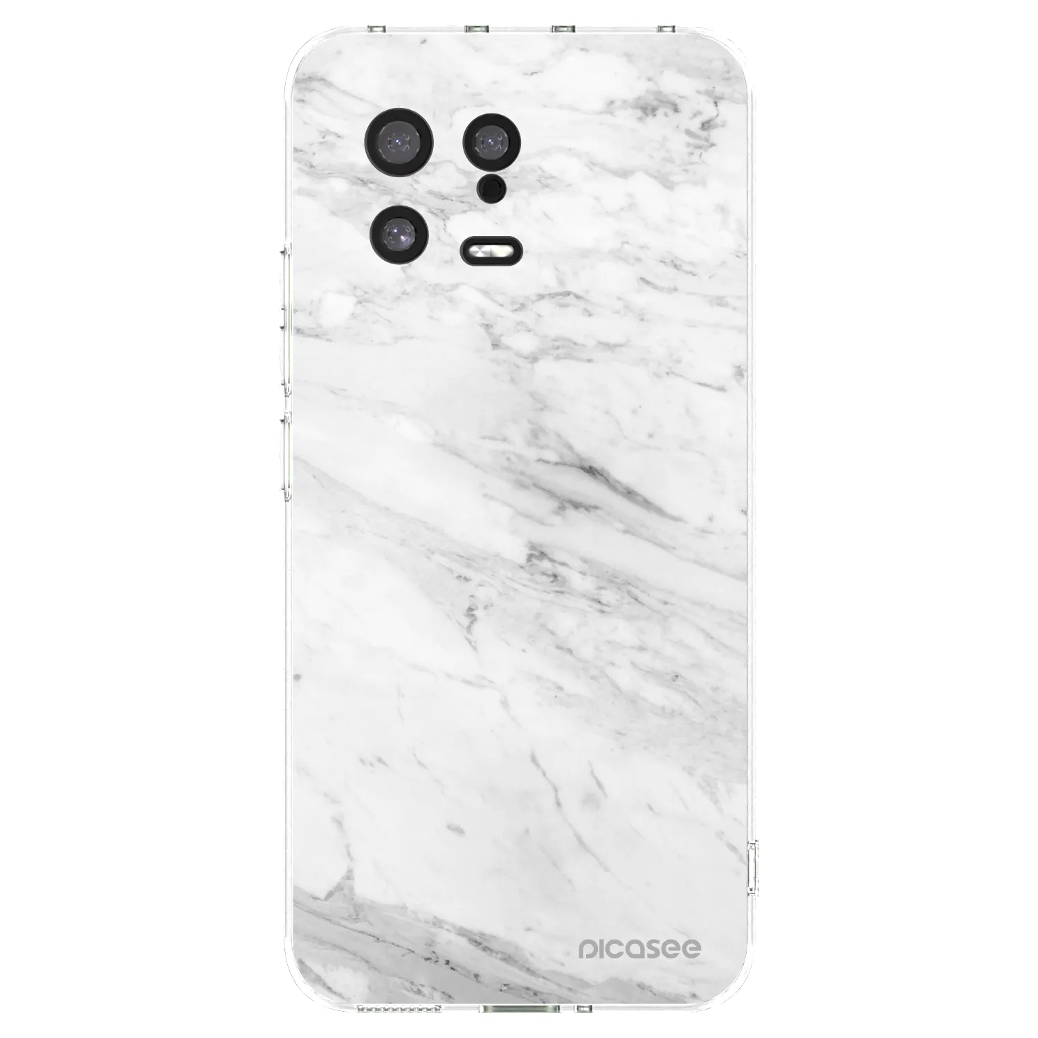 Picasee átlátszó szilikon tok az alábbi mobiltelefonokra Xiaomi 13 - White marble