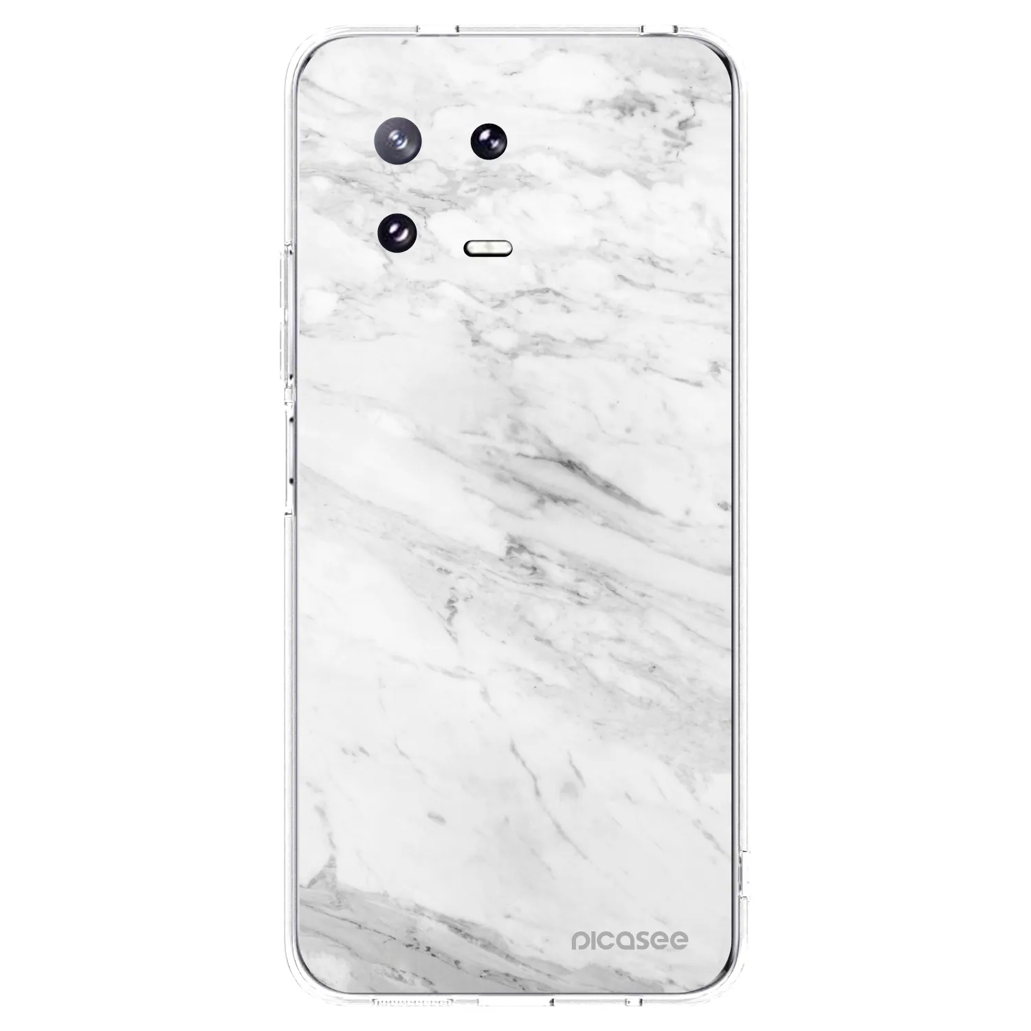 Picasee átlátszó szilikon tok az alábbi mobiltelefonokra Xiaomi 13 Pro - White marble