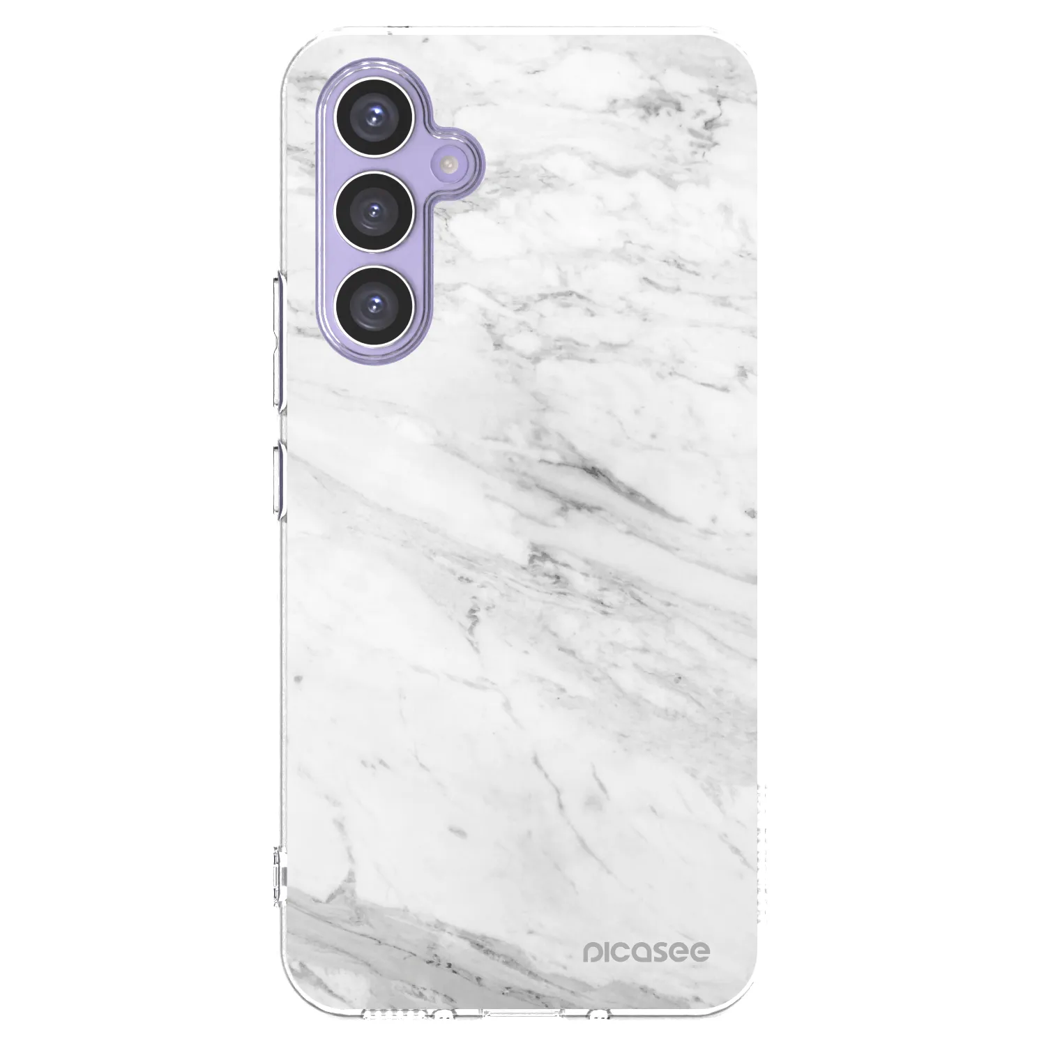 Picasee átlátszó szilikon tok az alábbi mobiltelefonokra Samsung Galaxy A54 5G A546B - White marble