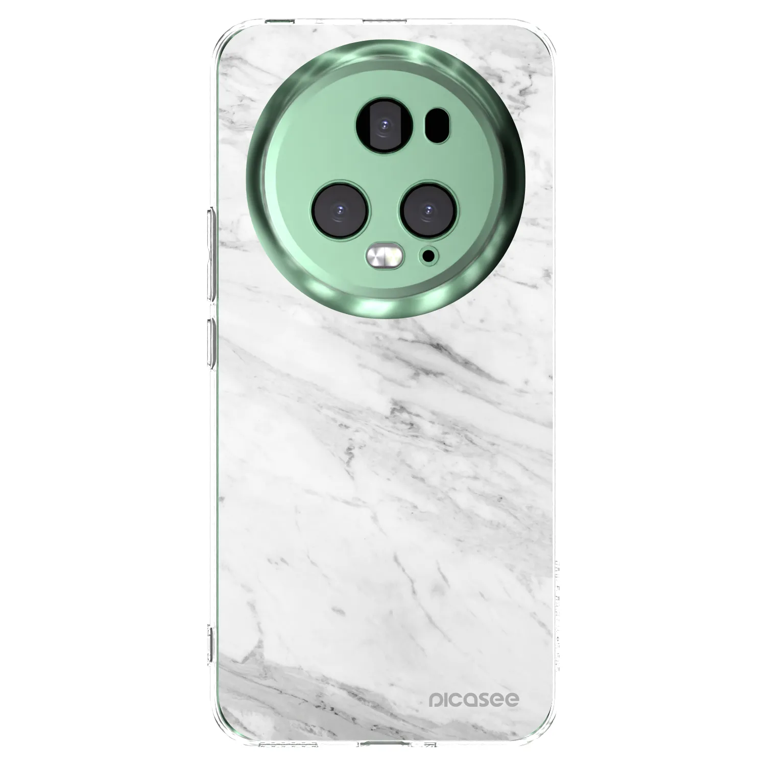 Picasee átlátszó szilikon tok az alábbi mobiltelefonokra Honor Magic5 Pro - White marble