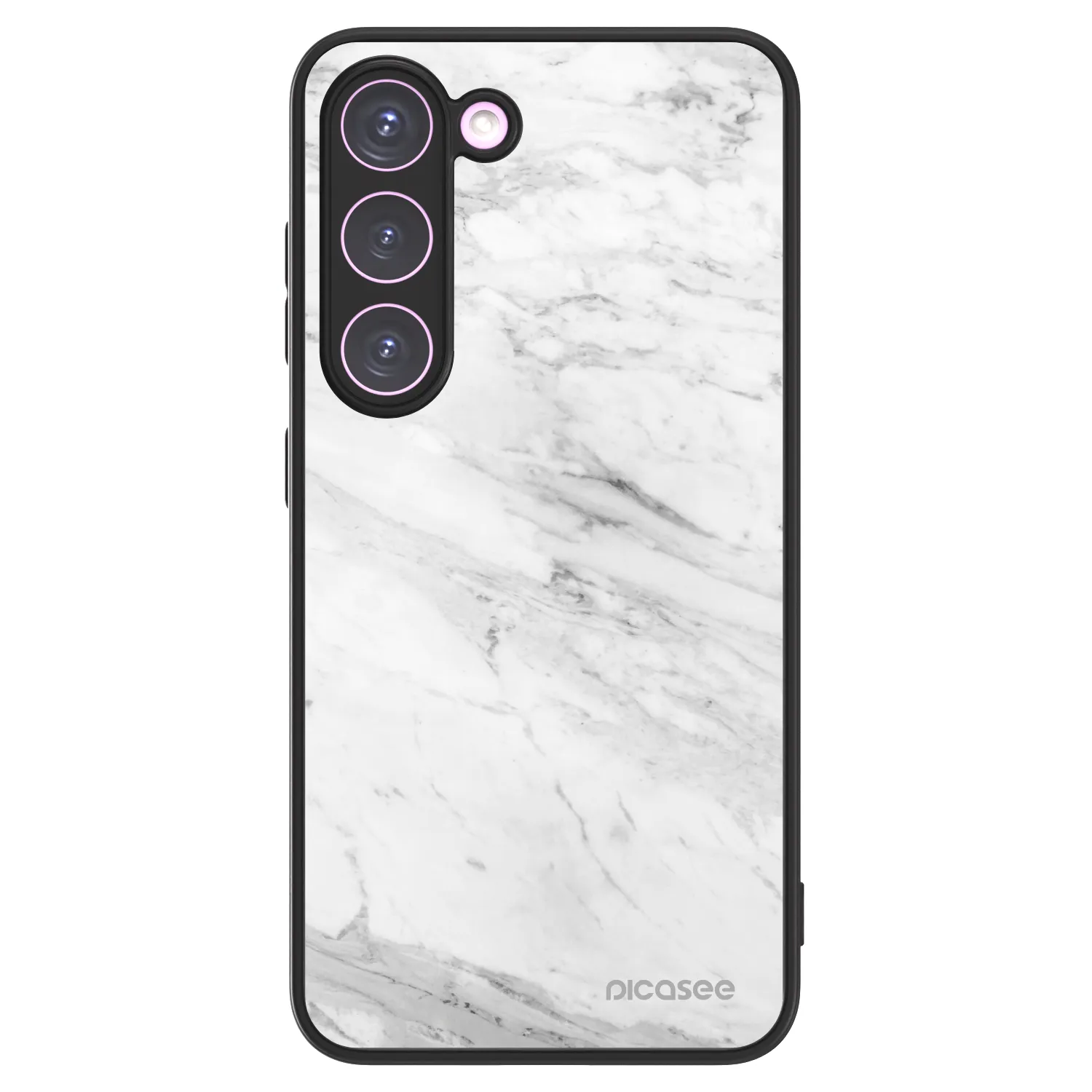 Picasee ULTIMATE CASE PowerShare Samsung Galaxy S23 5G - készülékre - White marble