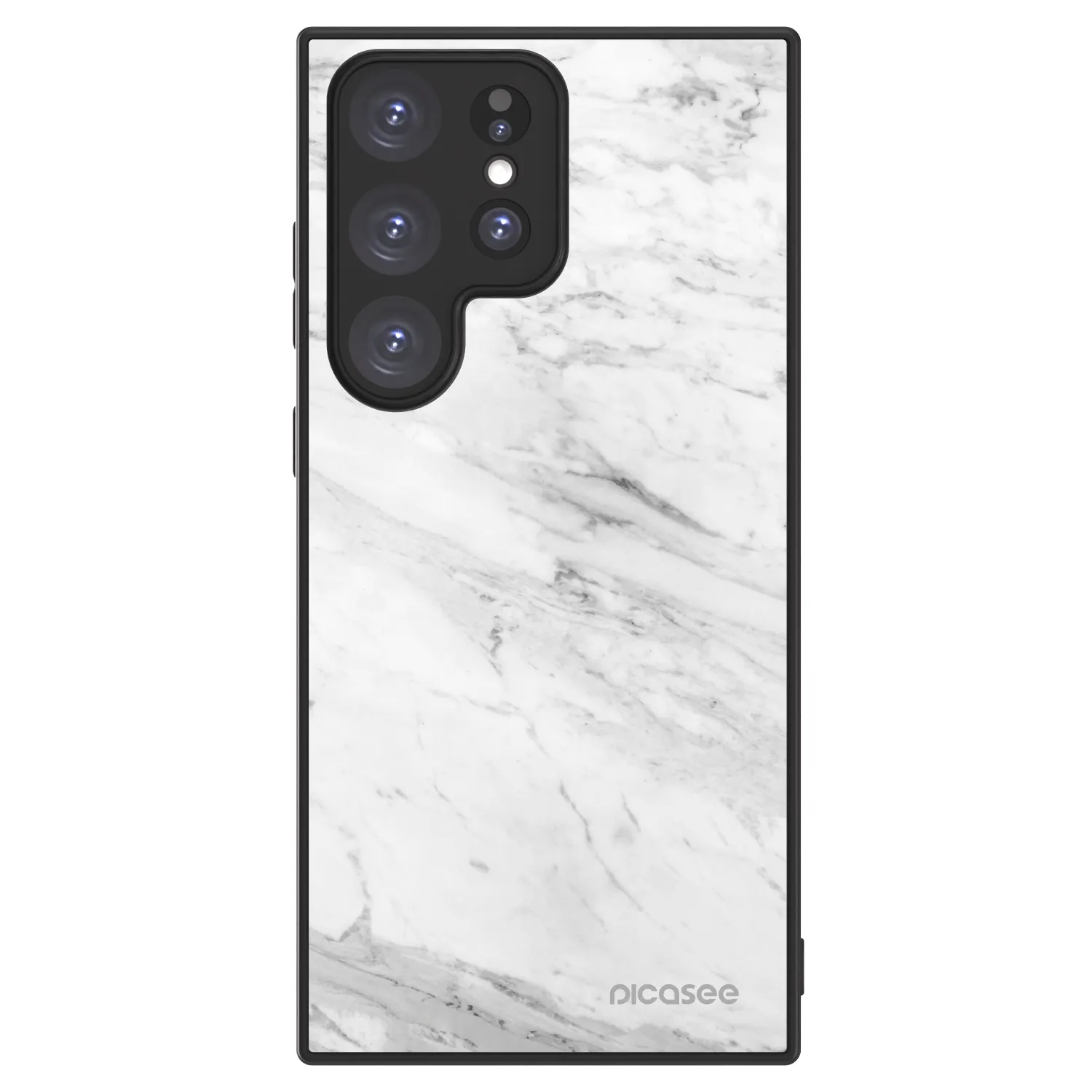 Picasee ULTIMATE CASE PowerShare Samsung Galaxy S23 Ultra 5G - készülékre - White marble