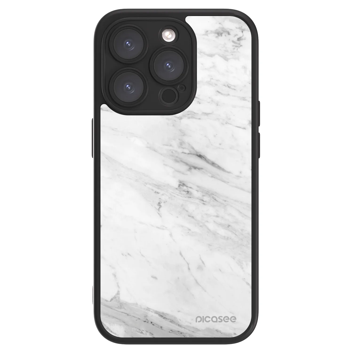 Picasee ULTIMATE CASE MagSafe Apple iPhone 15 Pro - készülékre - White marble