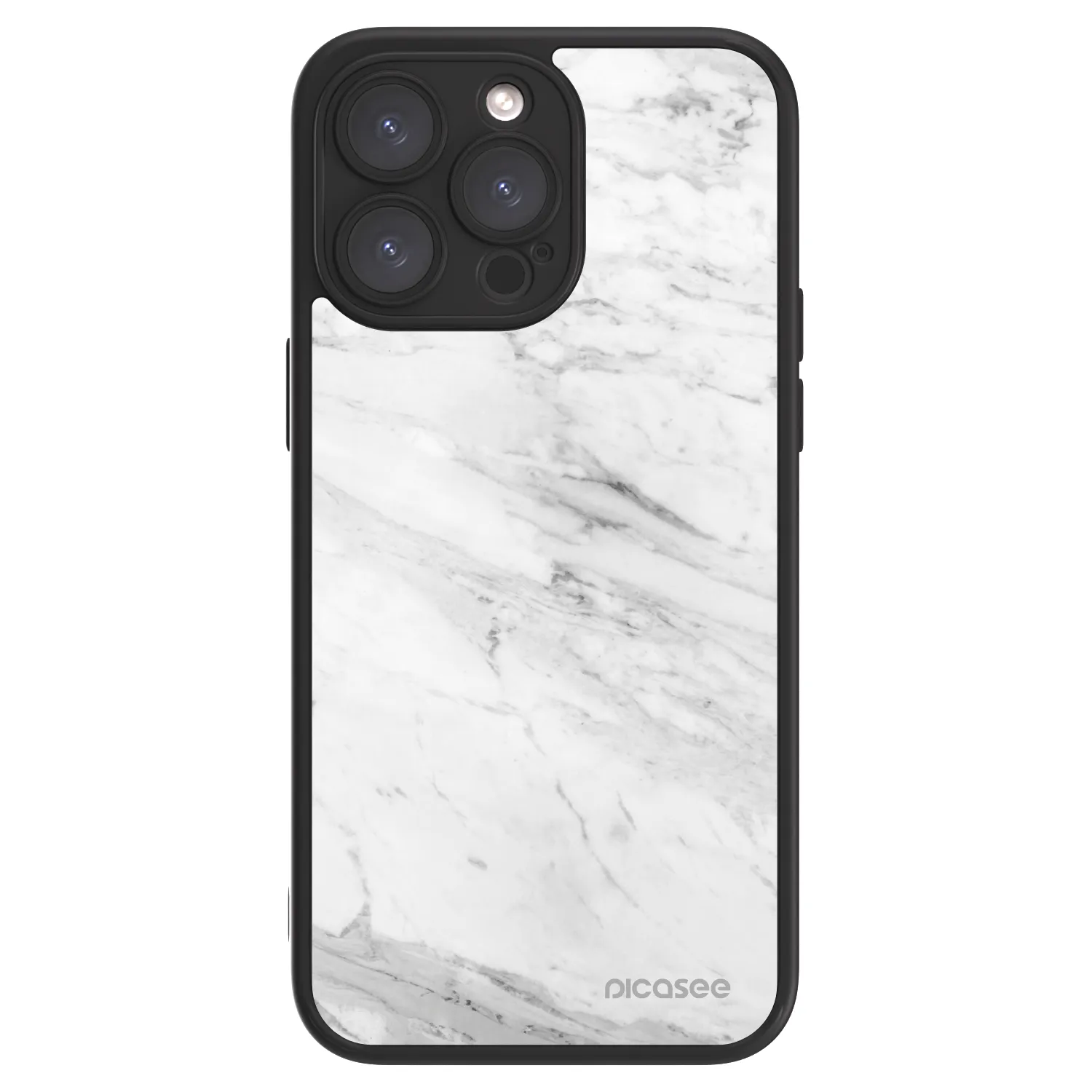 Picasee ULTIMATE CASE MagSafe Apple iPhone 15 Pro Max - készülékre - White marble