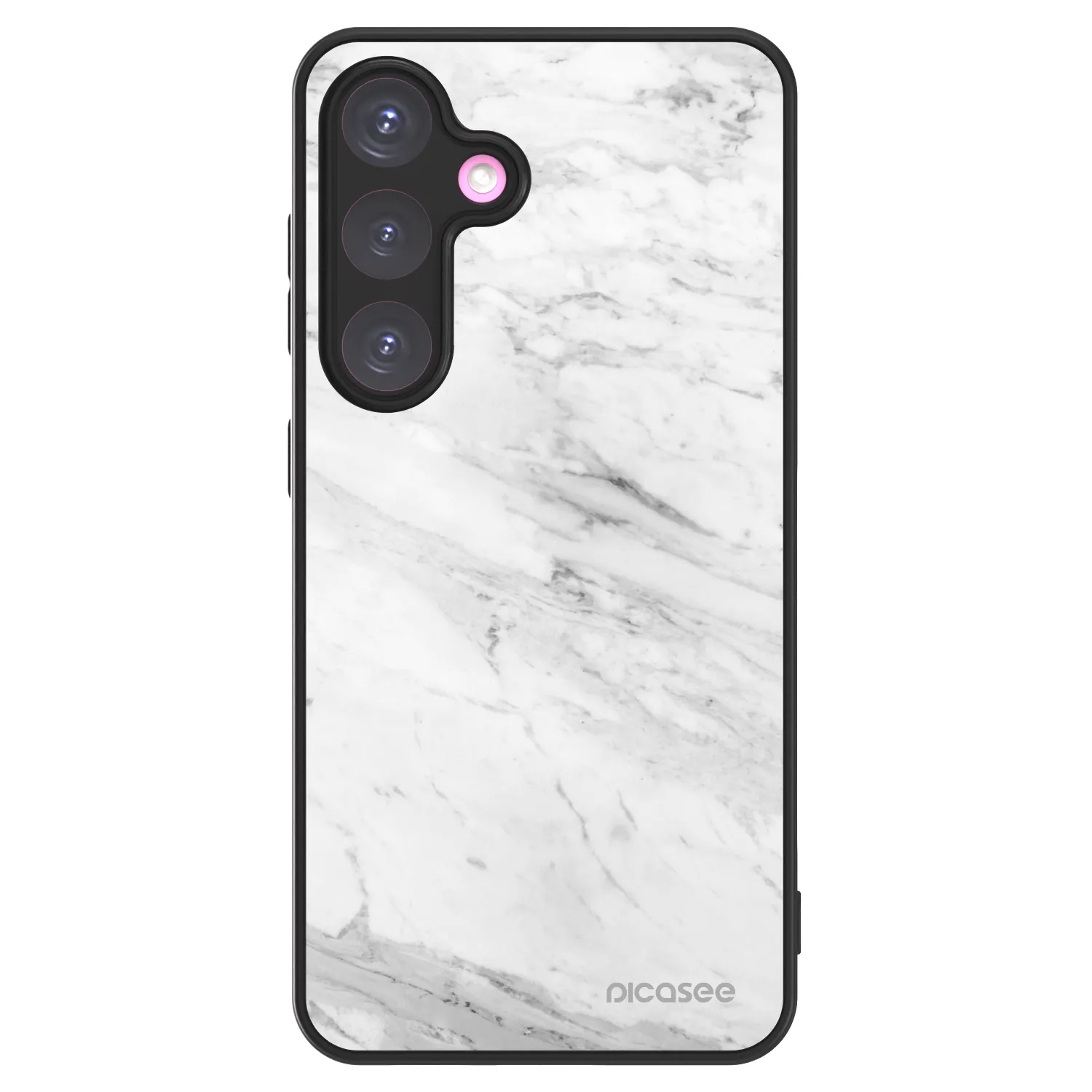 Picasee ULTIMATE CASE PowerShare Samsung Galaxy S24+ S926B 5G - készülékre - White marble