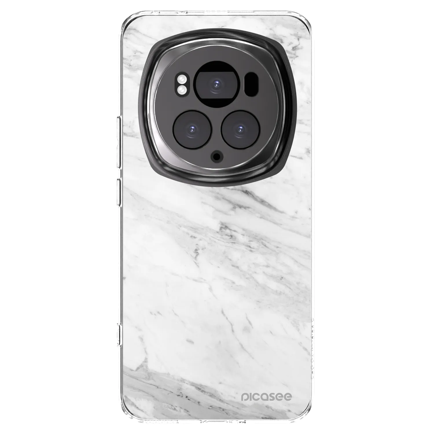 Picasee átlátszó szilikon tok az alábbi mobiltelefonokra Honor Magic6 Pro - White marble