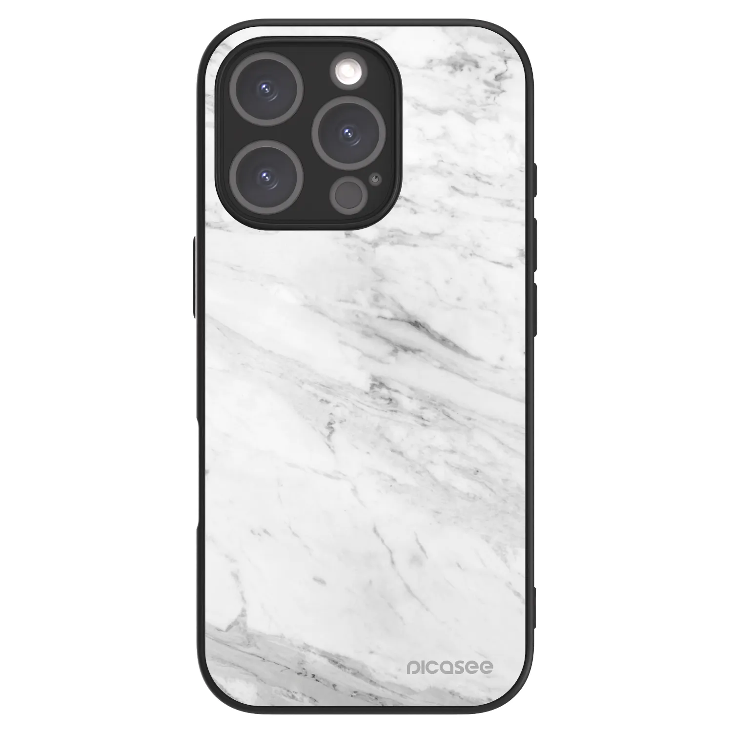 Picasee ULTIMATE CASE MagSafe Apple iPhone 16 Pro - készülékre - White marble