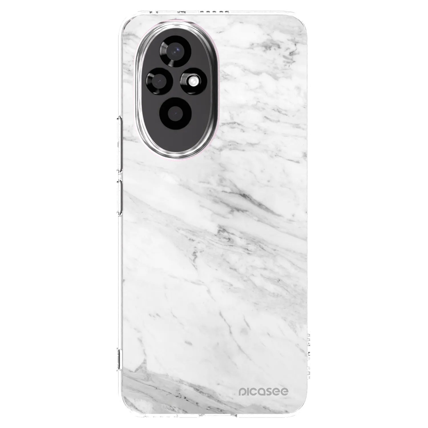 Picasee átlátszó szilikon tok az alábbi mobiltelefonokra Honor 200 5G - White marble