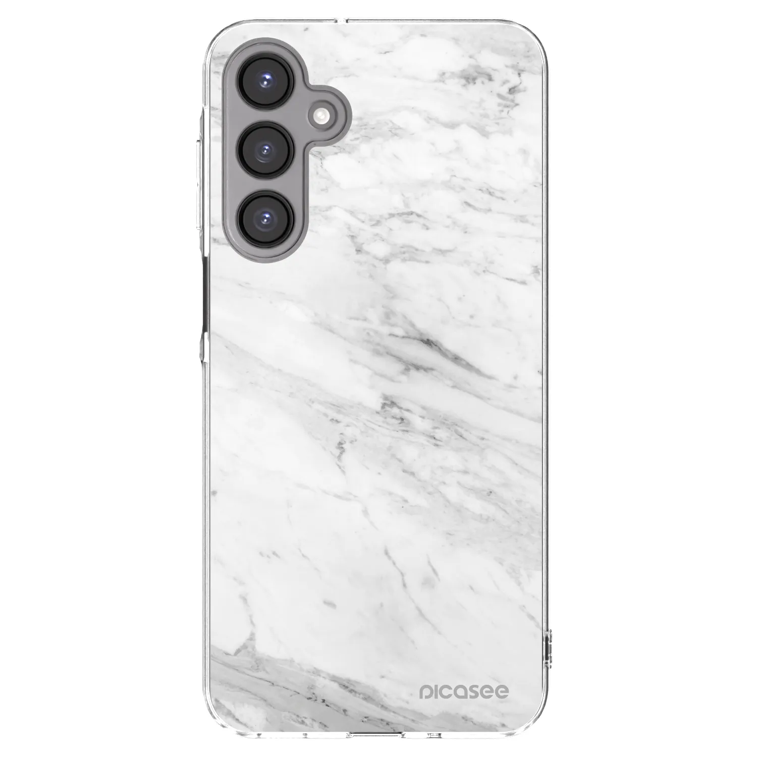 Picasee átlátszó szilikon tok az alábbi mobiltelefonokra Samsung Galaxy A16 5G - White marble