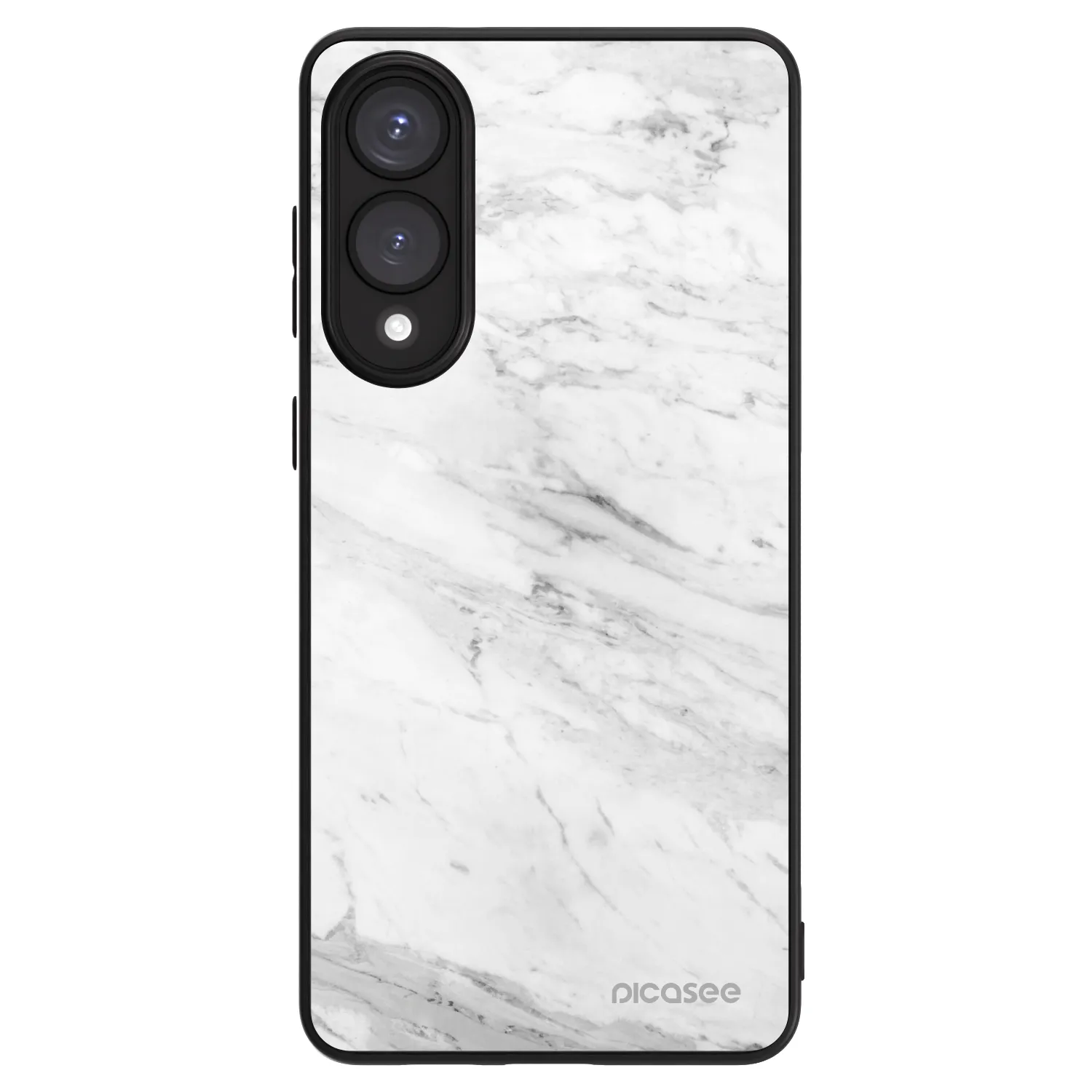Picasee ULTIMATE CASE Samsung Galaxy S25 Edge 5G - készülékre - White marble