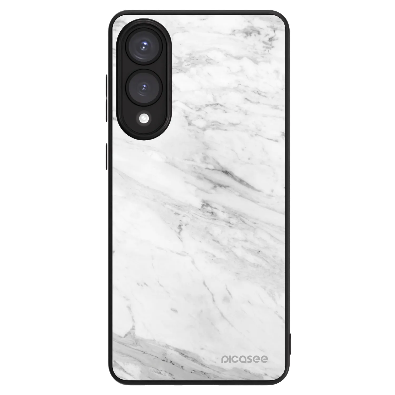 Picasee ULTIMATE CASE PowerShare Samsung Galaxy S25 Edge 5G - készülékre - White marble