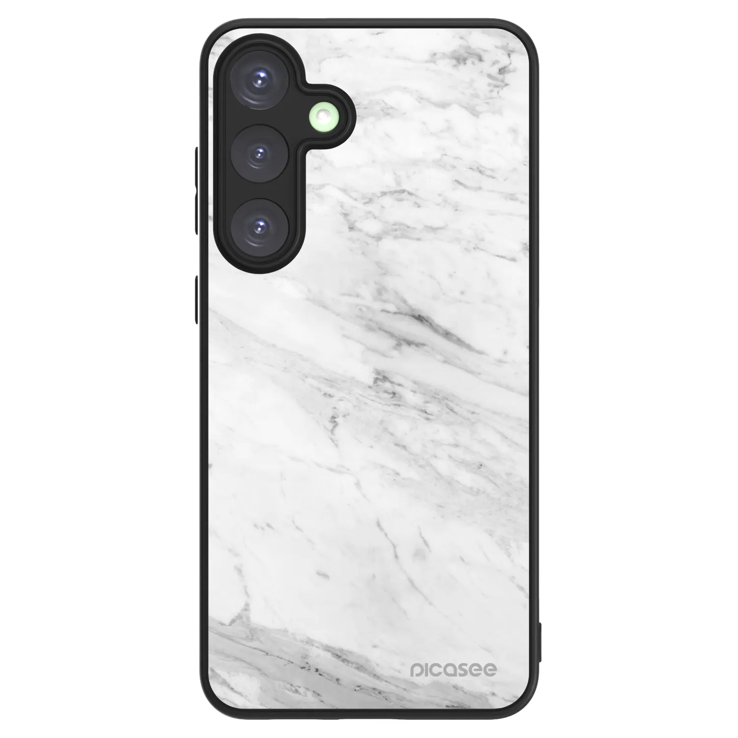 Picasee ULTIMATE CASE PowerShare Samsung Galaxy S25+ 5G - készülékre - White marble