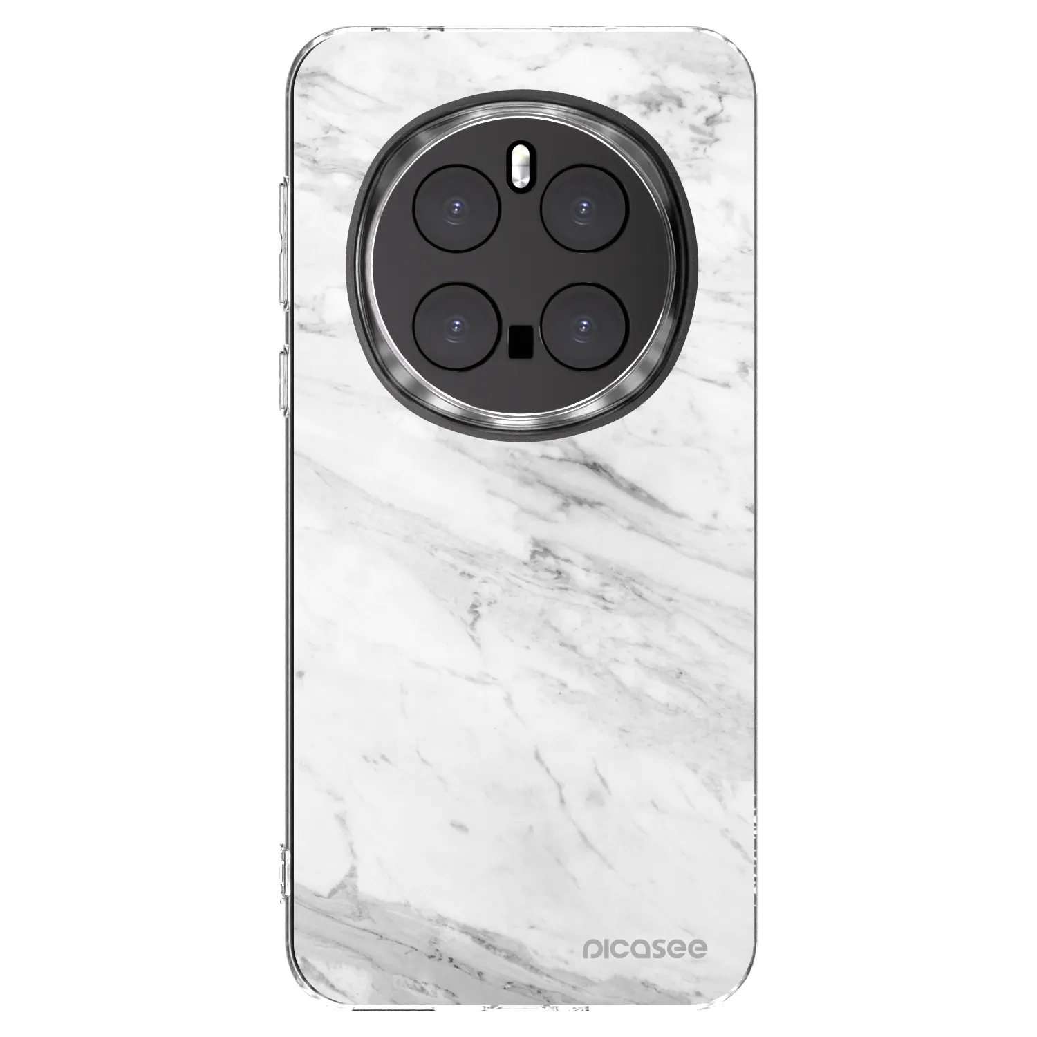 Picasee átlátszó szilikon tok az alábbi mobiltelefonokra Honor Magic7 Pro 5G - White marble