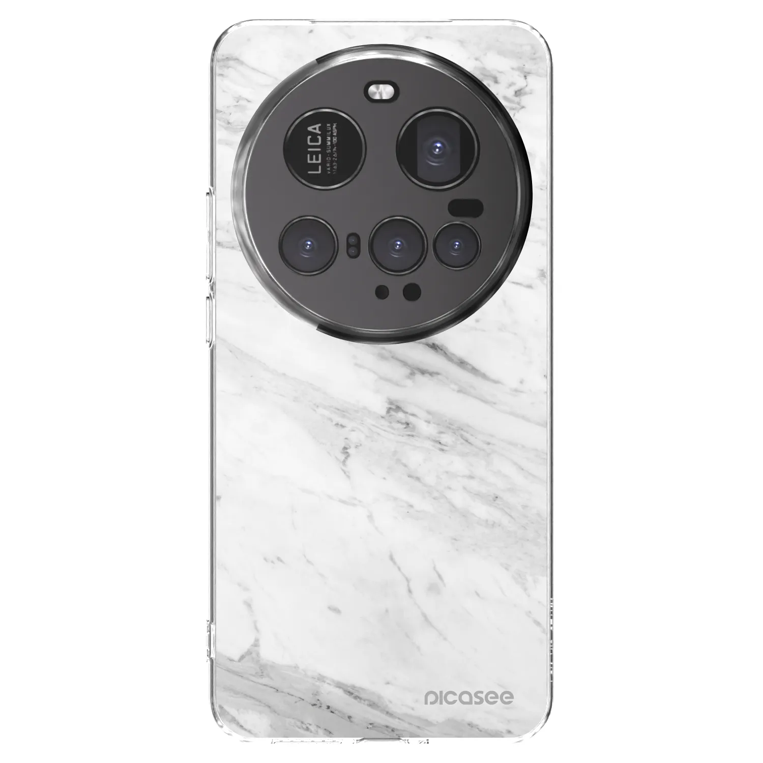 Picasee átlátszó szilikon tok az alábbi mobiltelefonokra Xiaomi 15 Ultra - White marble