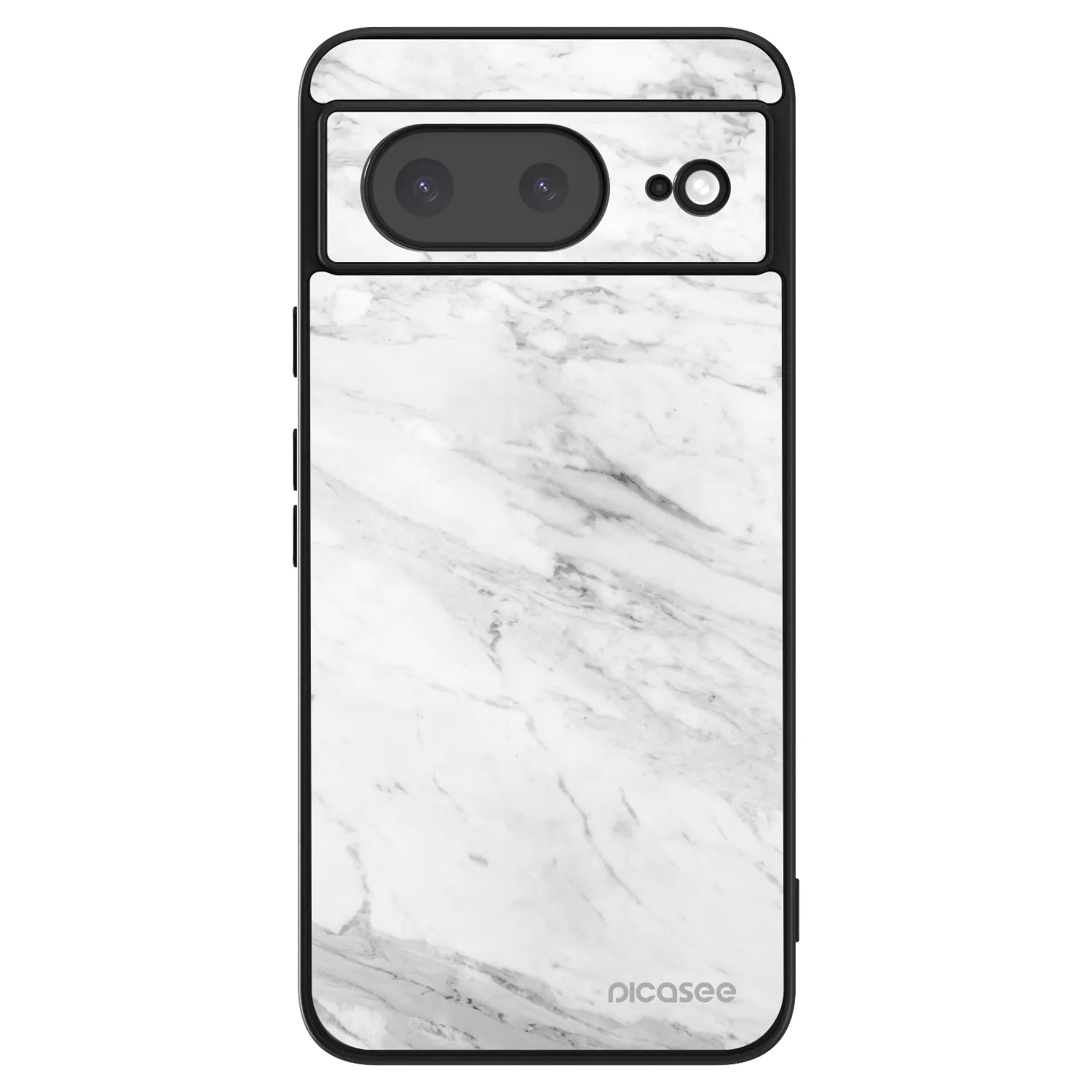 Picasee ULTIMATE CASE Google Pixel 8a - készülékre - White marble