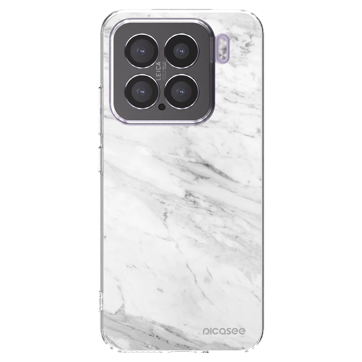 Picasee átlátszó szilikon tok az alábbi mobiltelefonokra Xiaomi 15 - White marble