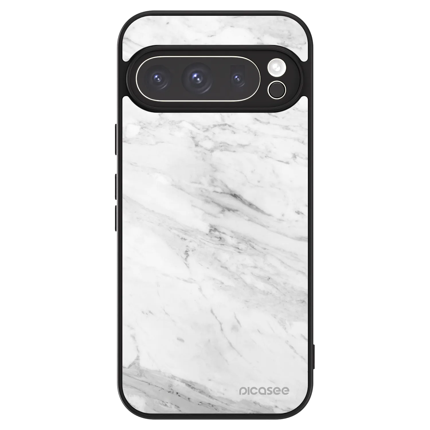 Picasee ULTIMATE CASE Google Pixel 9 Pro - készülékre - White marble