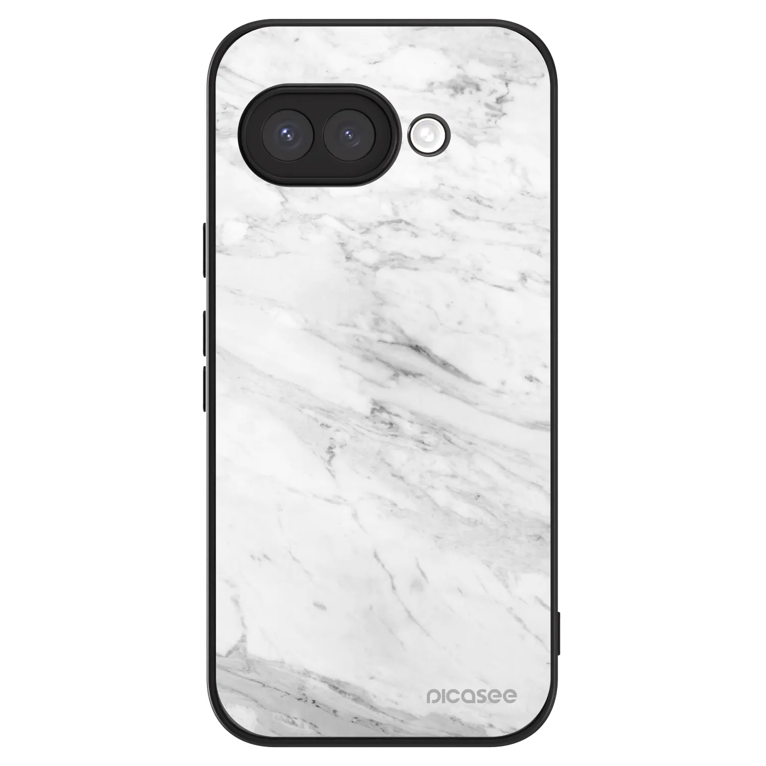 Picasee ULTIMATE CASE Google Pixel 9a - készülékre - White marble